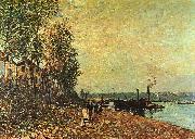 The Tugboat Alfred Sisley